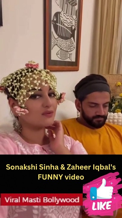 Sonakshi Sinha & Zaheer Iqbal's FUNNY video