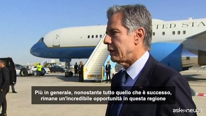 Blinken esorta Israele verso la normalizzazione saudita