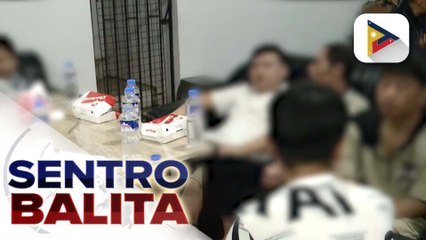 Walong dayuhan na sangkot umano sa illegal POGO, arestado sa Alabang