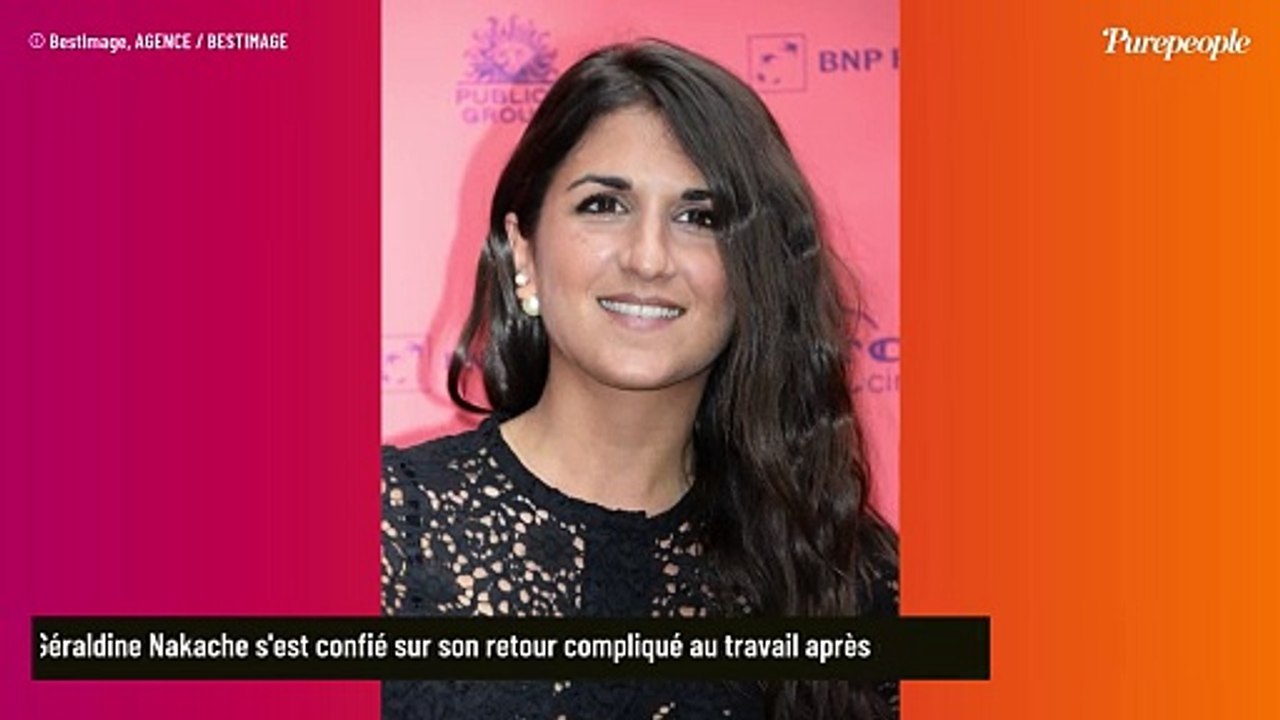 Géraldine Nakache a accouché de son 2e enfant à 44 ans : son difficile retour au travail après la maternité