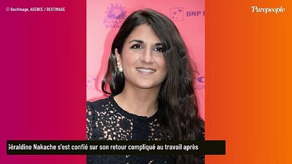 Géraldine Nakache a accouché de son 2e enfant à 44 ans : son difficile retour au travail après la maternité