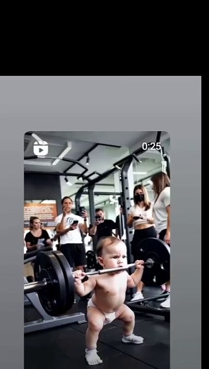 Baby laughter
