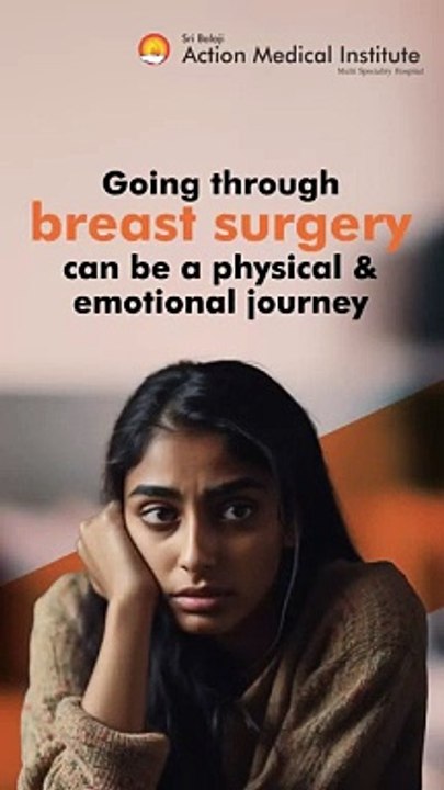 Going through breast surgery can be a physical & emotional journey!