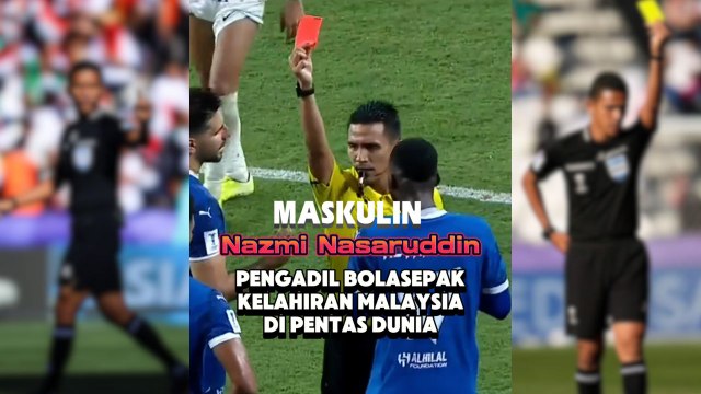 Nazmi Nasaruddin Pengadil Kelahiran Malaysia Di Pentas Dunia