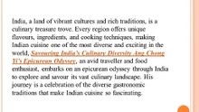 Ang Chong Yi’s Epicurean Odyssey: Savoring India’s Culinary Diversity