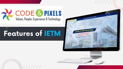 Features of IETM Code and Pixels