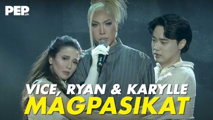 Best Moments of Vice Ganda, Karylle, and Ryan Bang’s Magpasikat Performance | PEP Hot Story