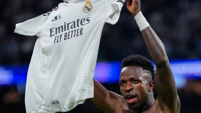 Ancelotti: Los tres goles de Vinícius le servirán para el Balón de Oro del año que viene