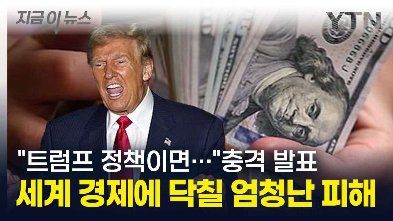 세계 경제학자들이 두려워하는 트럼프 "무역 전쟁 발발할 수도..." [지금이뉴스] /...