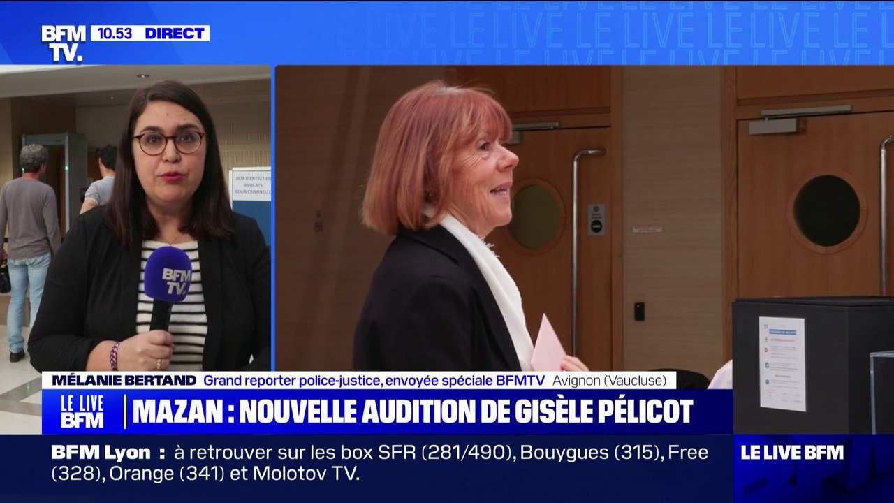 Procès des viols de Mazan: Gisèle Pelicot auditionnée pour "s'exprimer sur ce qu'elle a entendu"