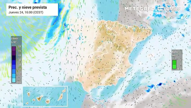 Después de las lluvias intensas del Mediterráneo llegará una DANA que traerá un ambiente muy inestable