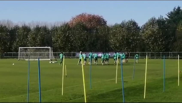 Europa League: Anderlecht à l'entraînement avant d'affronter Ludogorets