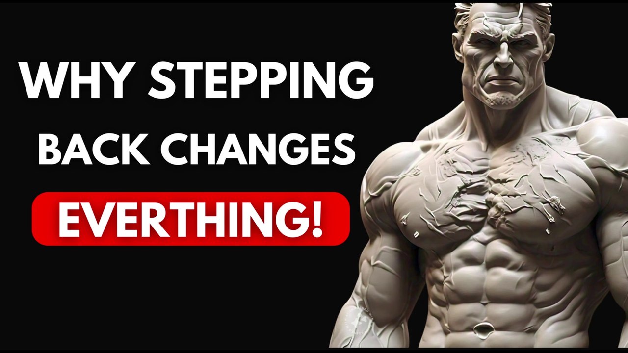 Step Back to Move Forward as a True Leader | STOICISM