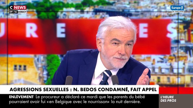 Florian Tardif révèle avoir été victime d'agressions sexuelles en direct dans L'heure des pros sur CNews