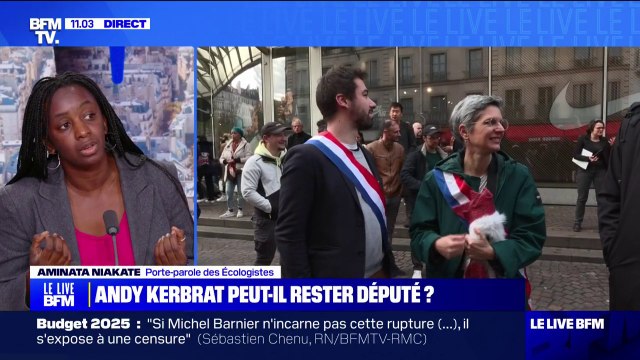 Député LFI en possession de drogue: Andy Kerbrat est un usager qu'on a vocation à protéger, à accompagner et à soigner , affirme Aminata Niakate, porte-parole des Écologistes
