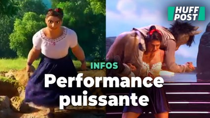 La joueuse de rugby Ilona Maher danse sur une chanson qui célèbre les femmes fortes