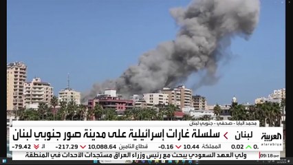 تطورات قصف صور جنوب لبنان