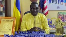 #Tchad : Le PCA de American Happiness Group M. ABAKAR Bichara formule ses vœux du nouvel an 2024 et annonce en même temps son retour au pays et sur la toile après un congé de fin d'année. Il vous réserve plein de surprises ! Il n’est jamais trop tard dit-