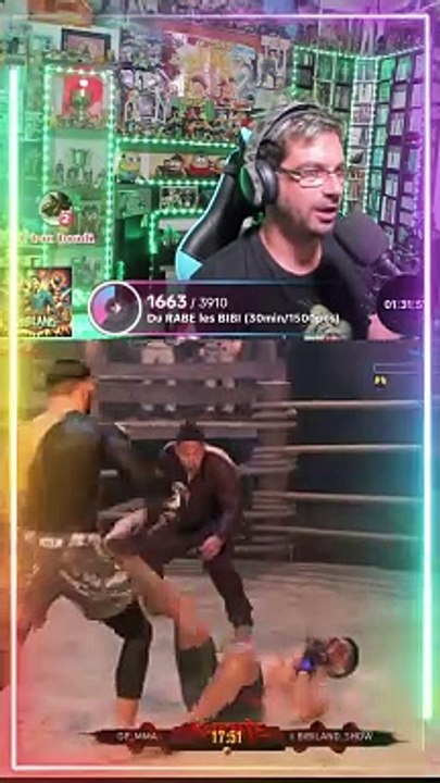 Il rentre à la perfection !!! #ufc5 #ko #gaming #bibilandshow