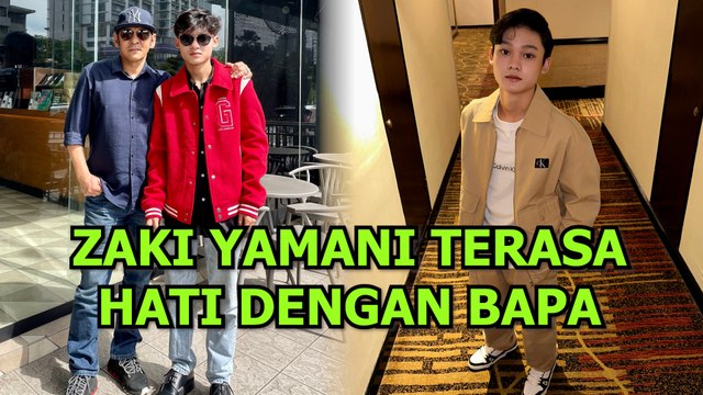 Zaki Yamani merajuk dengan Jamal Abdillah... Faham bapa terlalu sibuk