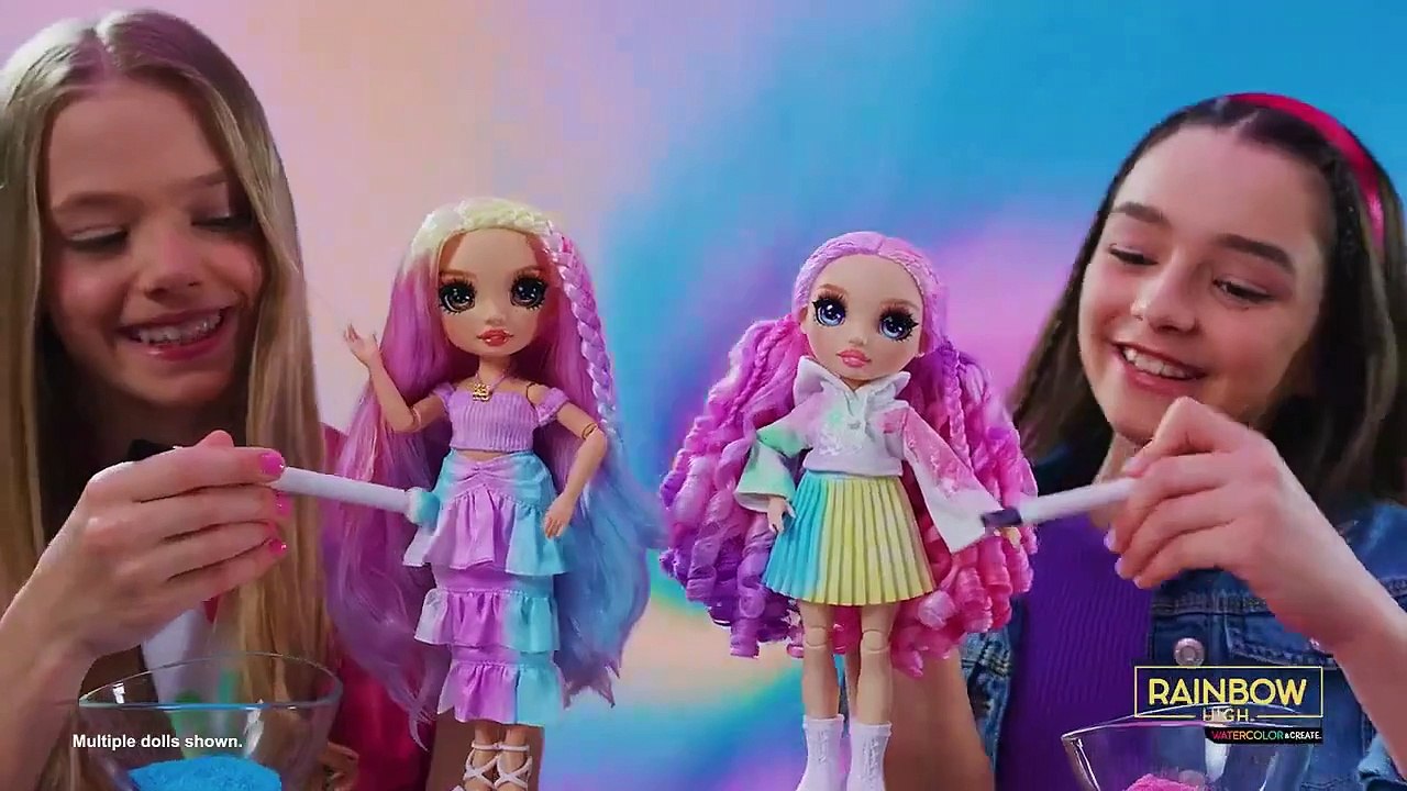Rainbow High New Watercolor & Create Dolls Commercial!