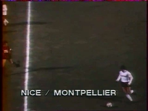 NICE - MONTPELLIER - 1981 - SAISON 1980/1981 -