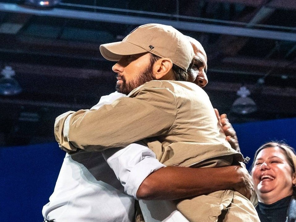 Eminem war dabei: Barack Obama rappt "Lose Yourself" auf der Bühne