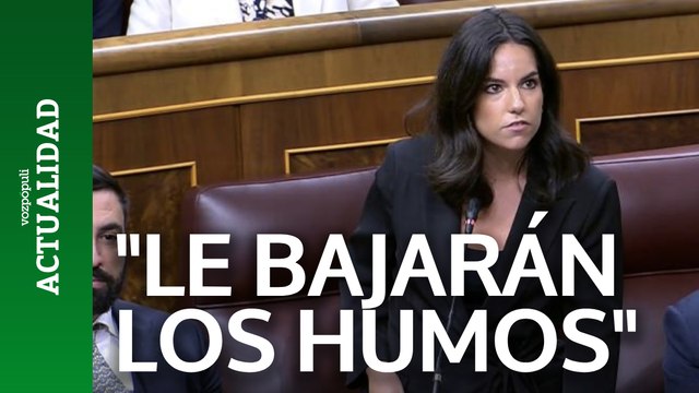 Millán (VOX) dice que la justicia pronto bajará los humos a Bolaños