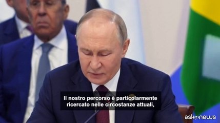 Brics, Putin: il mondo multipolare ? cambiato radicalmente