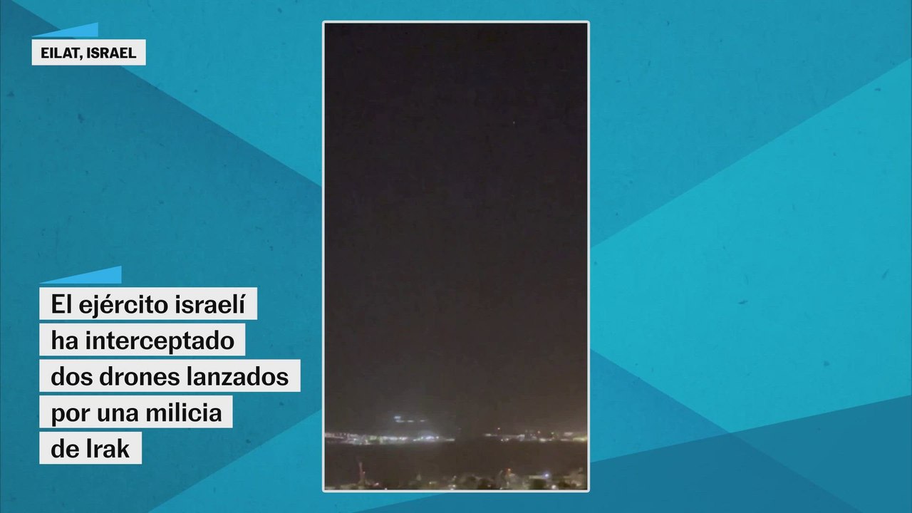 El ejército israelí intercepta dos misiles lanzados por una milicia de Irak