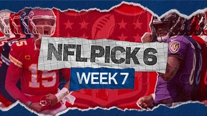 NFL Pick 6: Week 7 - Jackson in a league of his own