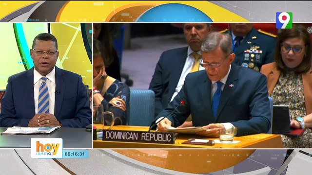 ¡Polémica! Canciller Roberto Álvarez se las canta a Haití en la ONU | Hoy Mismo