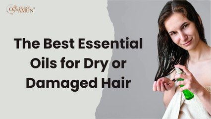 The Best Essential Oils for Dry or Damaged Hair