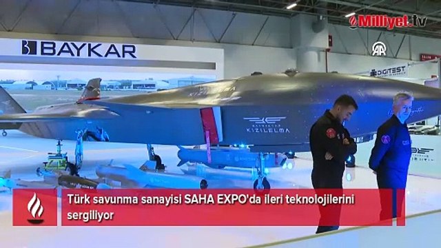 Türk savunma sanayisi SAHA EXPO'da ileri teknolojilerini sergiliyor