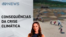 Fluxo de água no planeta entra em colapso pela primeira vez; Patrícia Costa analisa