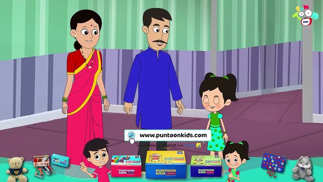 Chinki s Birthday Party _ Animated Stories _ English Cartoon _ Moral Stories _ PunToon Kids