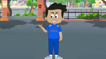 Cricket World Cup _ Gattu Chinki and Cricket _ Animated Stories _ English Cartoon _ PunToon Kids