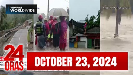 24 Oras Express: October 23, 2024 [HD]