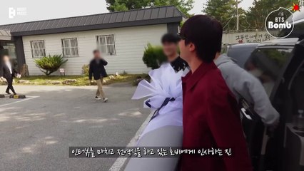 Jhope Reunites with Jin at the Discharge Ceremony ENG SUB BANGTAN BOMB
