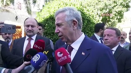 Mansur Yavaş: Yukarıda ilginç şeyler oluyor