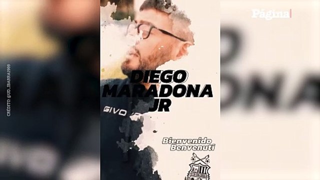 UD Ibarra anunció a Diego Maradona Jr. como su nuevo DT