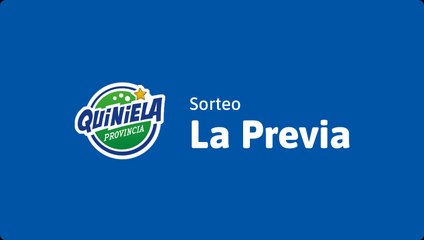 Sorteo de la Quiniela La Previa de la Lotería de la Provincia: 24 de octubre del 2024
