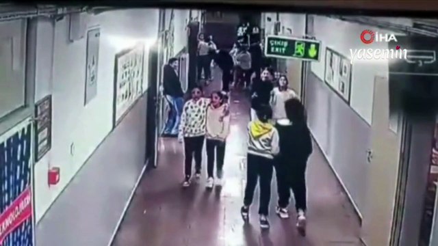 Heimlich manevrası yine hayat kurtardı! Boğazına yabancı bir cisim kaçan öğrencinin...