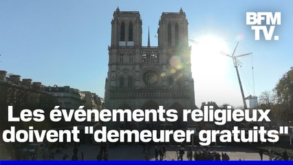 Notre-Dame de Paris: Rachida Dati propose de faire payer l'entrée de la cathédrale 5 euros