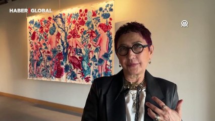 Nazan Azeri'nin "İçimdeki Şarkılar" sergisi sanatseverlerle buluştu: 1 Aralık'a kadar ziyaret edilebilecek