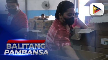 DSWD, tiniyak na sapat ang supply ng kanilang National Relief Operations Center; Pagre-repack ng food packs sa target na 20k pamilya, nagpapatuloy ayon sa DSWD