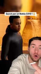 Sauvé par un nokia 3310 !