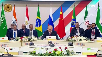 الرئيس عبد الفتاح السيسي يشارك في الجلسة العامة الأولى لقمة تجمع بريكس