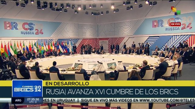 Arranca el segundo día de la XVI cumbre de los BRICS en Kazán