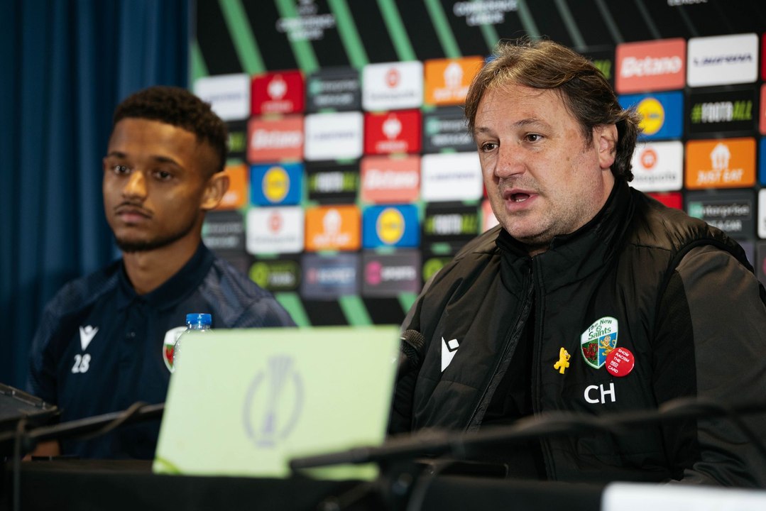 The New Saints F.C. Press Conference ahead of their game against Astana
